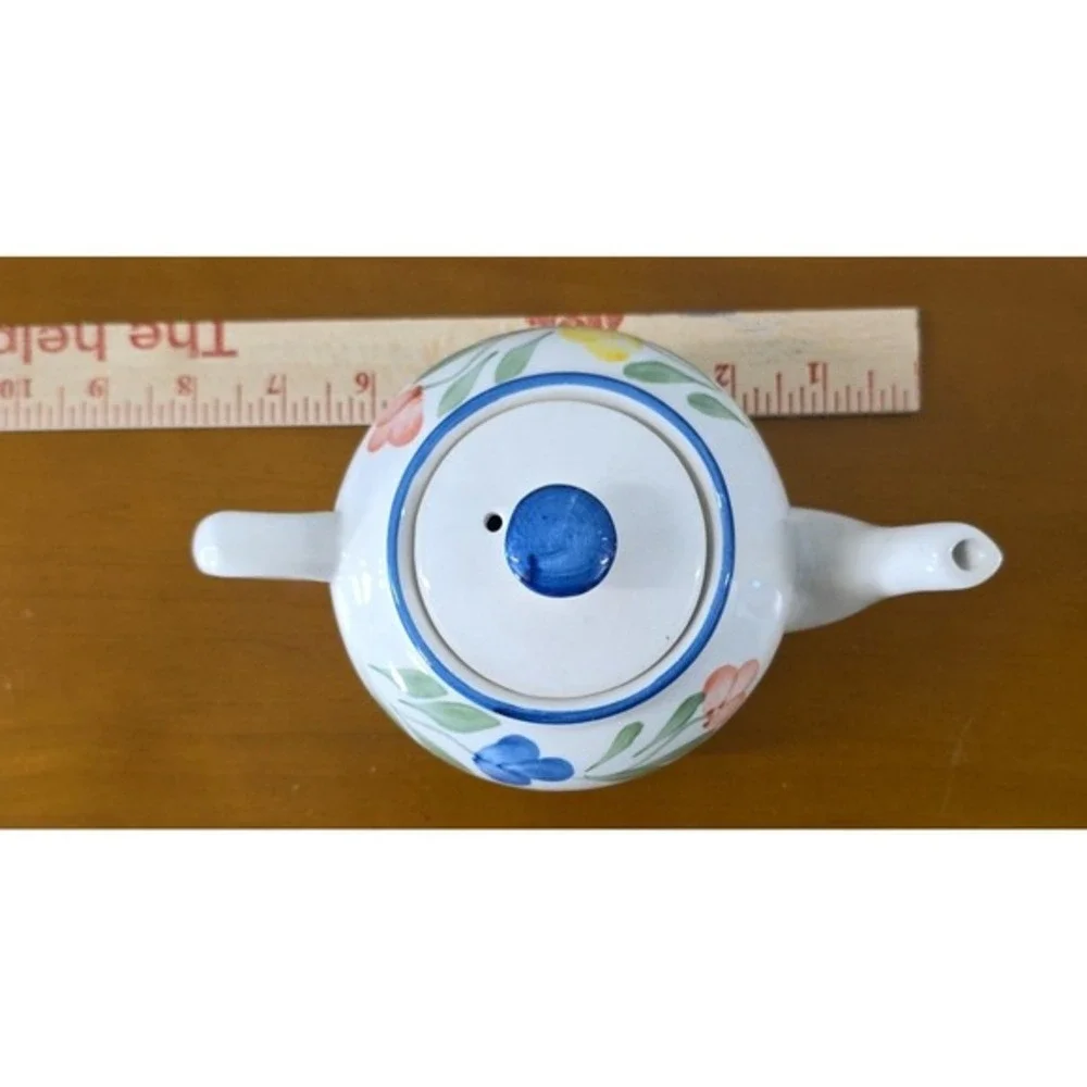 Springtime by Housewares colorful‎ teapot Floral pattern